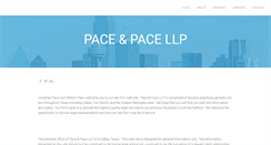 Desktop Screenshot of pacelaw.net