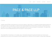 Tablet Screenshot of pacelaw.net